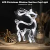 5 Pack Christmas Window Lights Decorations with Suction Cup Battery Powered LED Sucker Lamp Multifunctional Xmas Decorative Lights for Christmas Window Glass Wall Indoor Decorations