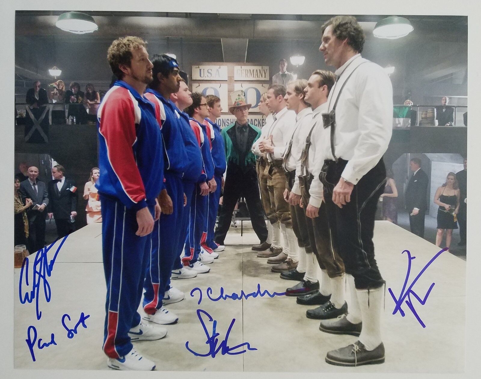 Beerfest Cast Signed 11x14 Photo Poster painting Broken Lizard Super Troopers 2 Club Dread RARE