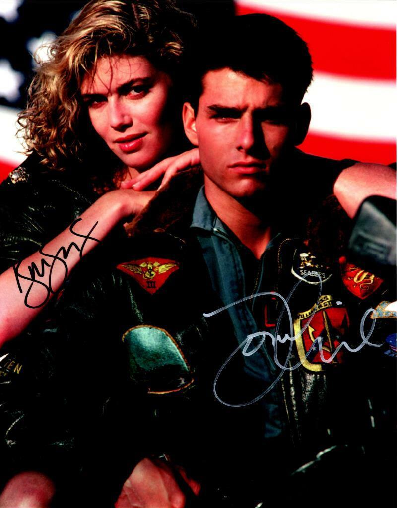 Tom Cruise Kelly McGillis autographed 11x14 Photo Poster painting signed Picture Nice and COA