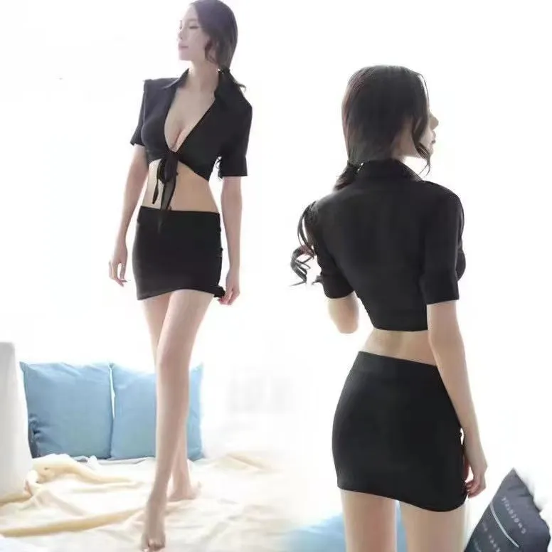 Churchf Sex Lingerie Teacher Uniform Seduction Passion Stew Teacher Sexy Suit Ol Secretary Office Sex Suit