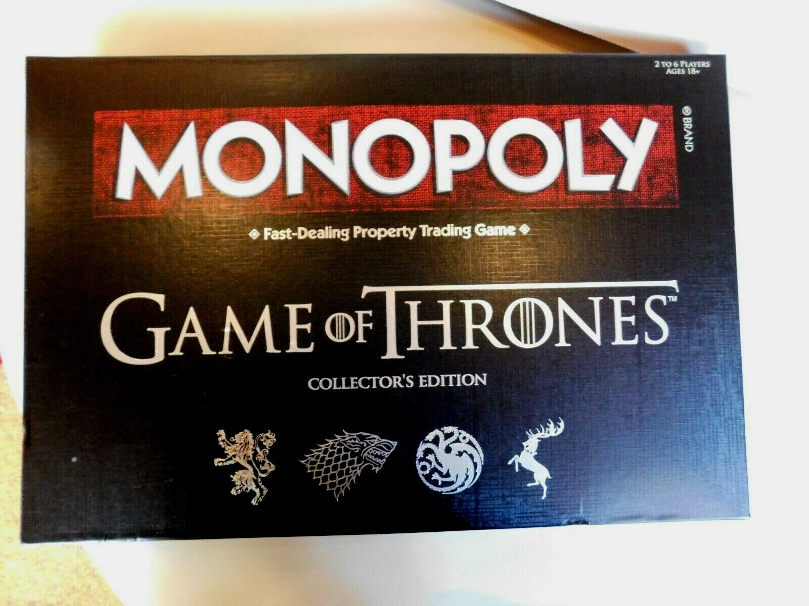 HBO Game of Thrones 2011 Emilia Clarke Monopoly game B36