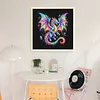 Crystal Dragon Colorful Neon Animals -14CT Stamped/Counted Cross Stitch 30*30cm tapestrymarket