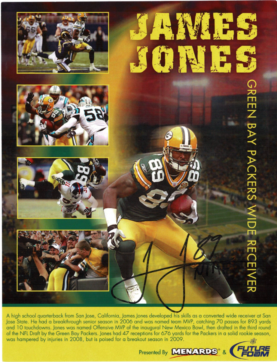 James Jones signed autographed 8x10 Photo Poster painting! AMCo! 15664