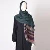 Floral Pattern Long Shawl Summer Women Hijab Scarf