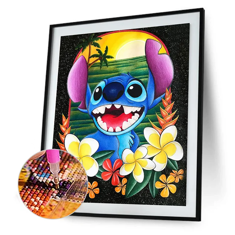 Stitch - Full Drill - Crystal Diamond Painting(30*40cm)-584848.04