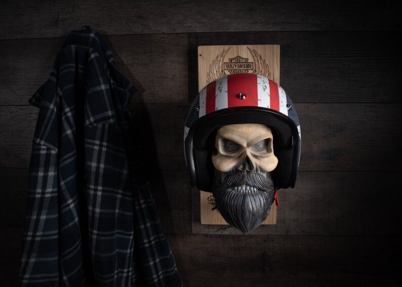 Bearded Skull - Eagle Skull & Cross.