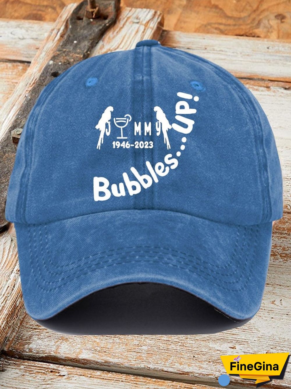 Jimmy 1946-2023 Bubbles Up Print Baseball Cap