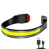 COB LED Headlight Portable 500LM Headlamps for Adventure Night Cycling Emergency