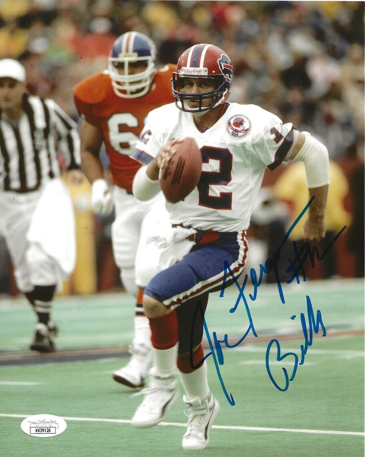 Joe Ferguson signed Buffalo Bills 8x10 Photo Poster painting autographed 2 JSA