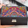 DIY Diamond Painting PU Partial Special Shaped Mandala Diamond Art Bracelet Organizer Storage Box Kit
