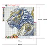 Diamond Painting -5D Full Round Drill Lion