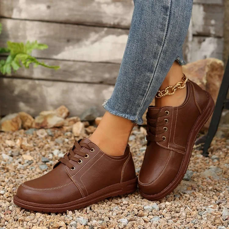 Uveng Uveng Small Leather Shoes Women's College Style Retro Dress Mary Jane Women's Shoes New Spring And Autumn Single Shoes Women