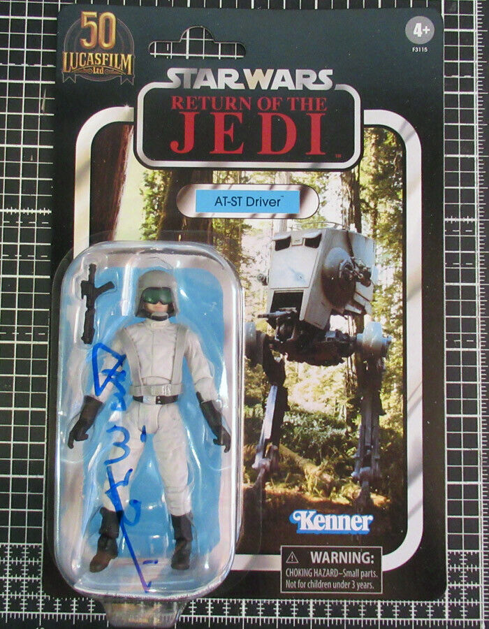 Robert Watts Star Wars autograph signed AT-ST Kenner Action figure Photo Poster painting PROOF