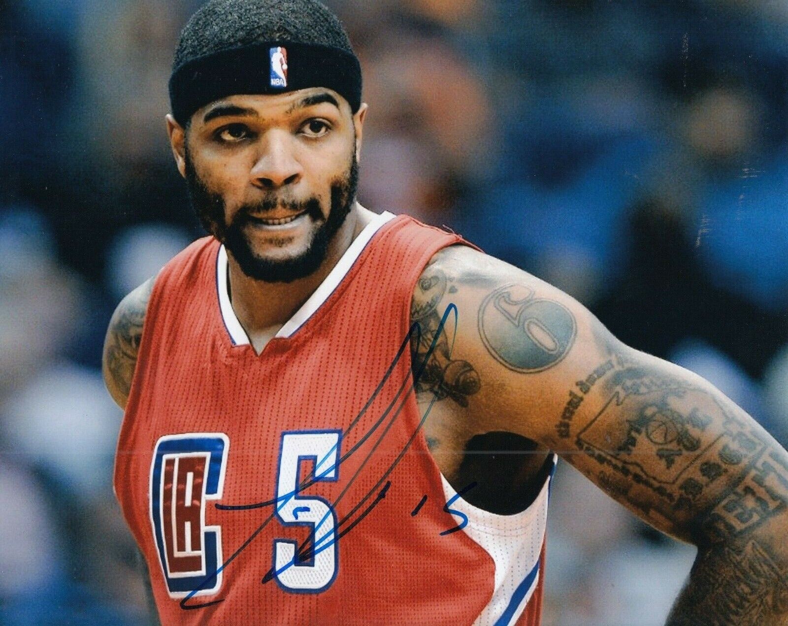 JOSH SMITH signed (LOS ANGELES CLIPPERS) autograph Basketball 8X10 Photo Poster painting W/COA