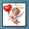 Kits sp&eacute;ciaux de peinture en diamant partiel 5d pour la Saint-Valentin de Cupidon pour adultes, d&eacute;coration int&eacute;rieure, peintures de diamants, art de p