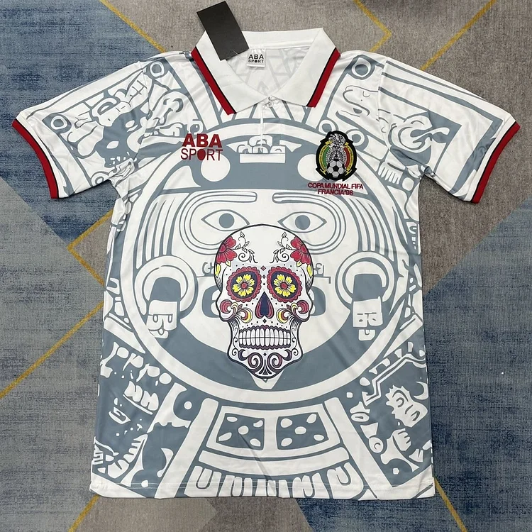 1998 Retro Mexico Soccer Jersey  Away  Special Edition
