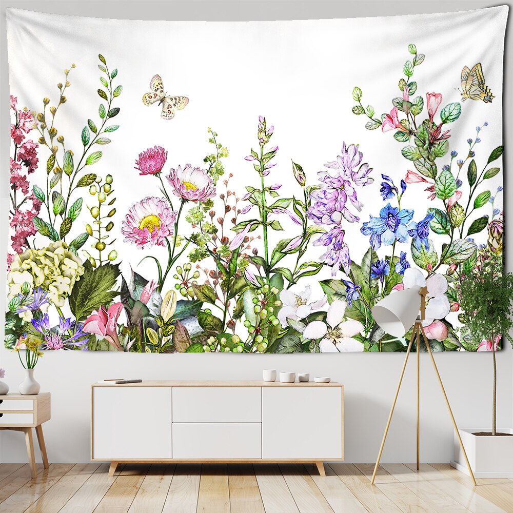 

Wall Tapestry - Botanical Wildflower-150*130cm, 501 Original