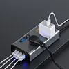 12V/24V To AC 220V Auto Converter Digital Display Auto Power Inversor 4 USB Port