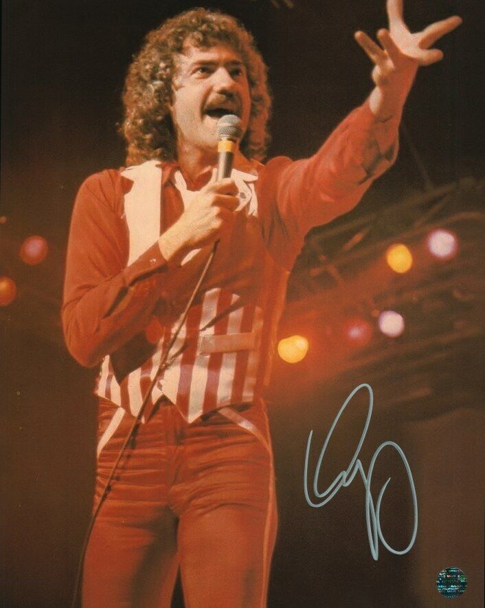 DENNIS DEYOUNG - Styx Autographed Original 8x10 Photo Poster painting LOA TTM