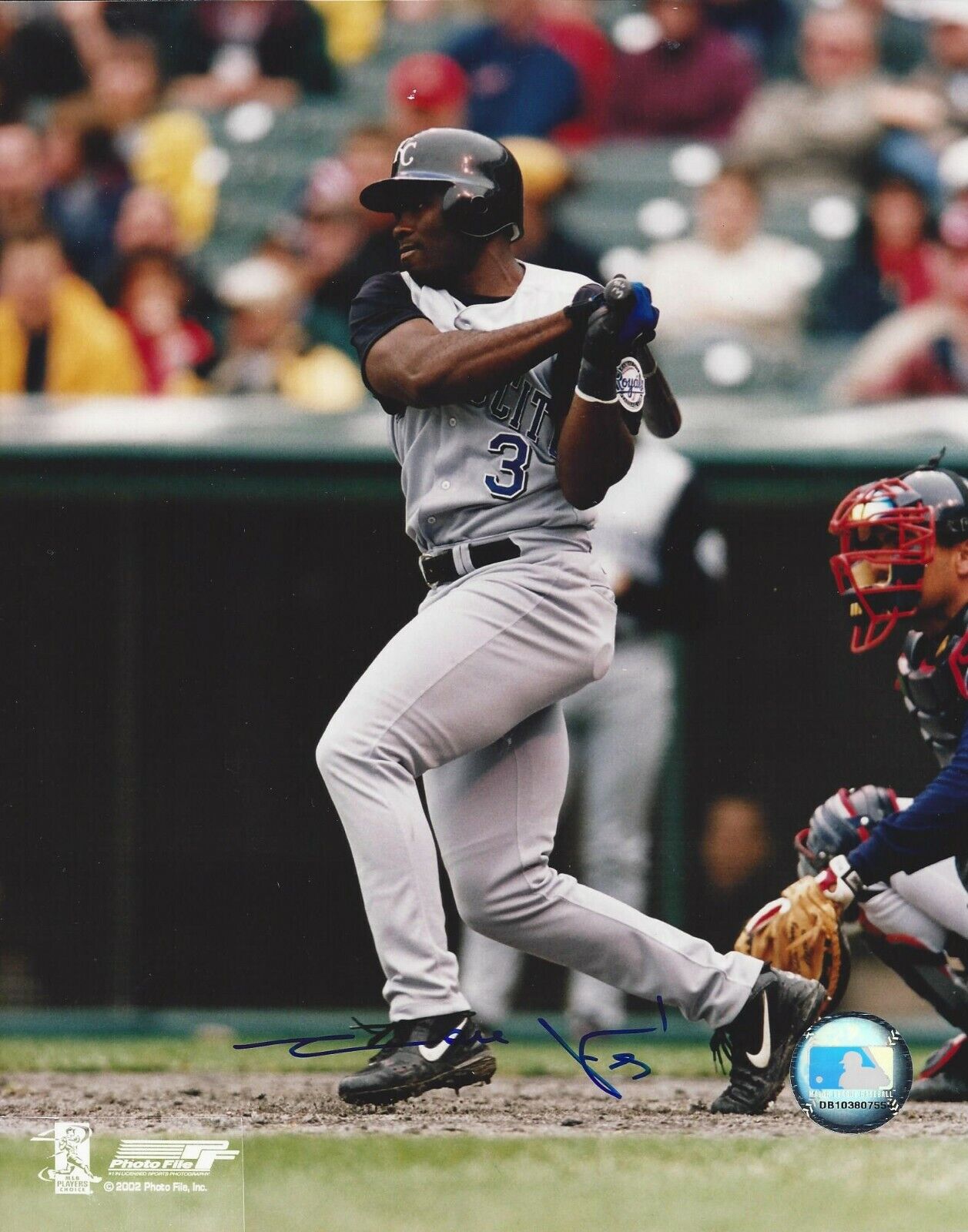 Carlos Febles Autographed 8x10 Kansas City Royals#S745