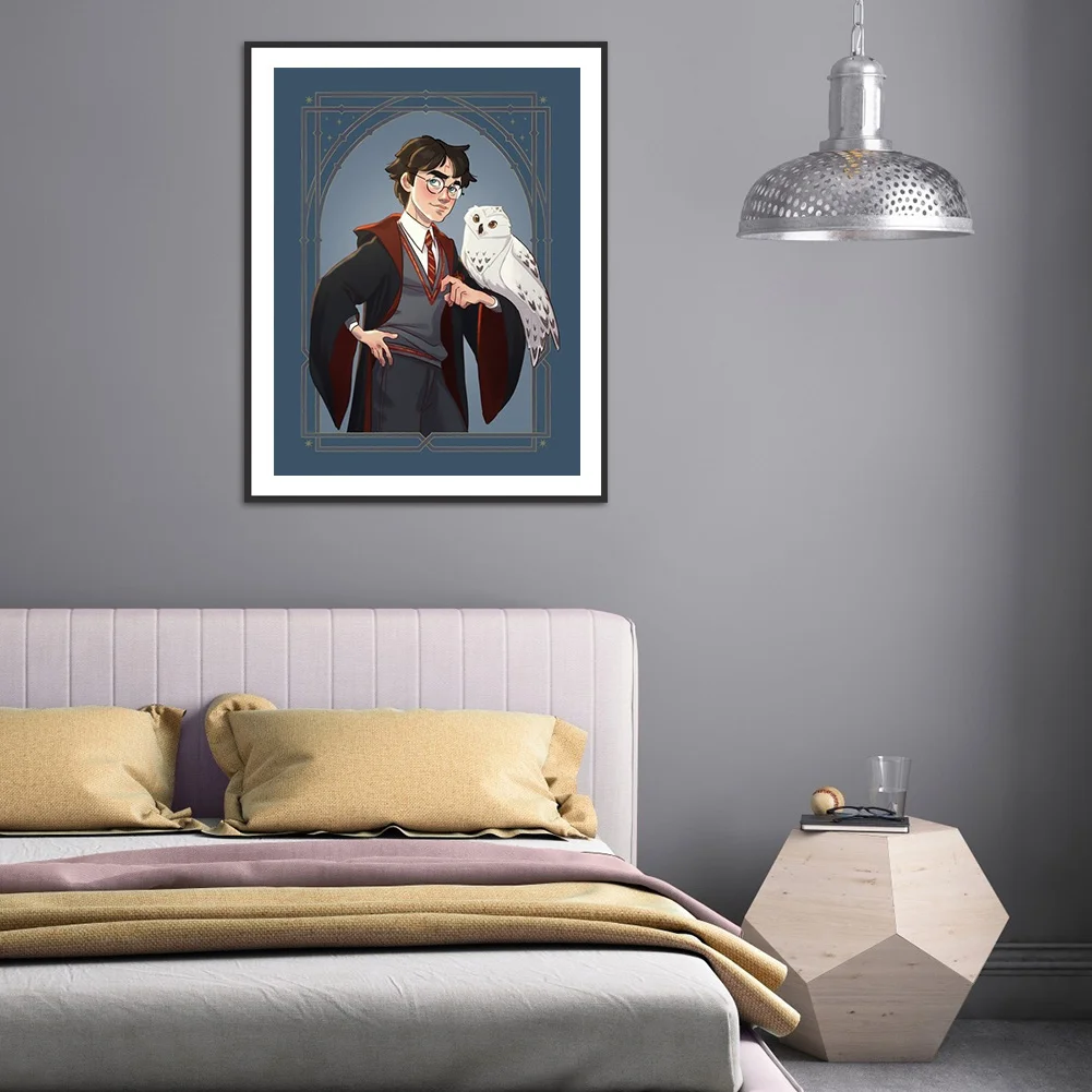 5D DIY Diamond Painting Harry Potter Full Round Drill Wall Decor (B4330)