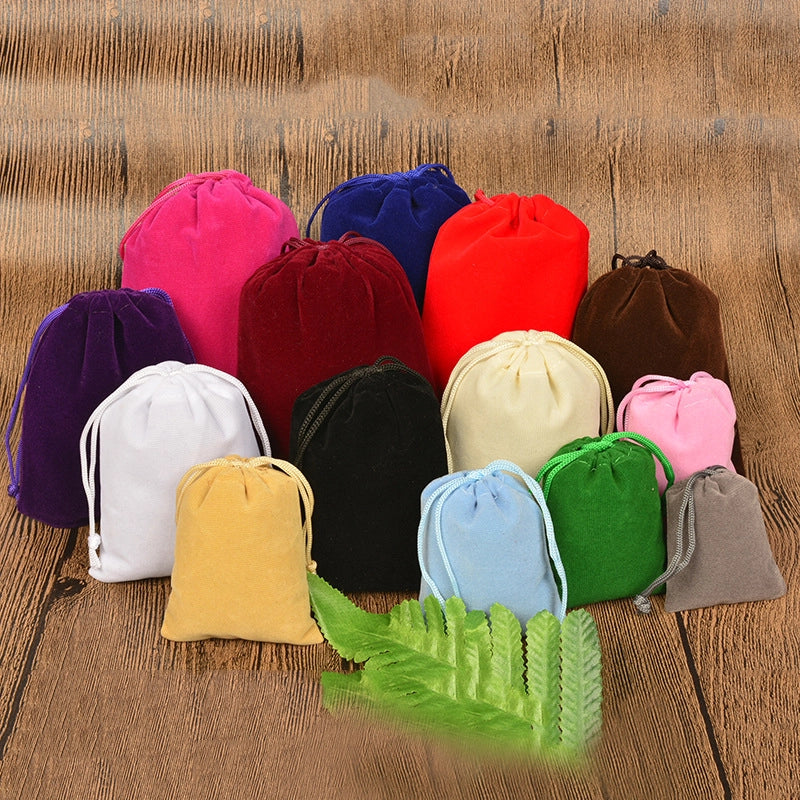 Casual Solid Color Flocking Cloth Daily Gift Wrapping Supplies