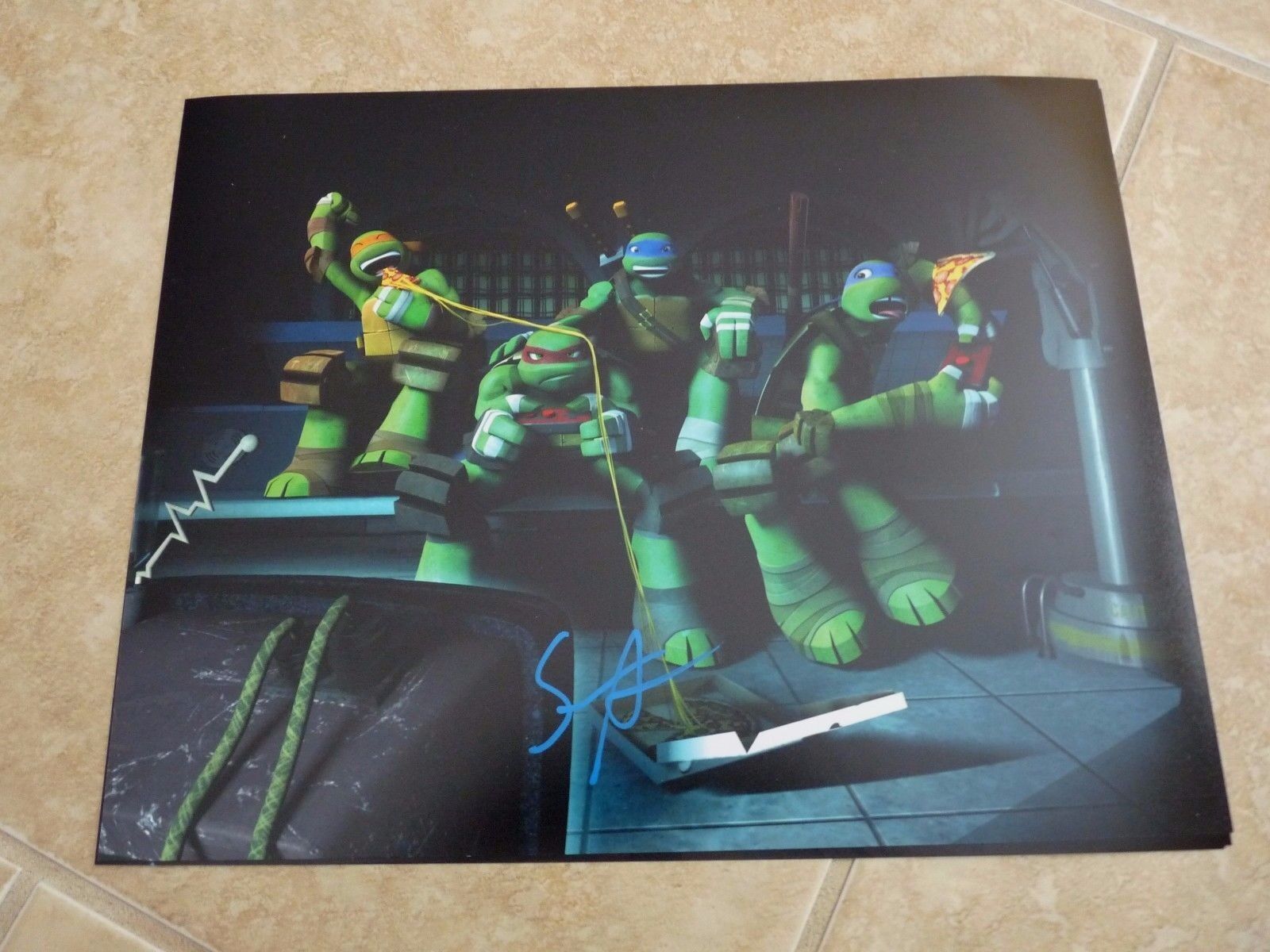 Sean Astin TMNT Turtles Signed Autographed 11x14 Photo Poster painting PSA Guaranteed #1 F4