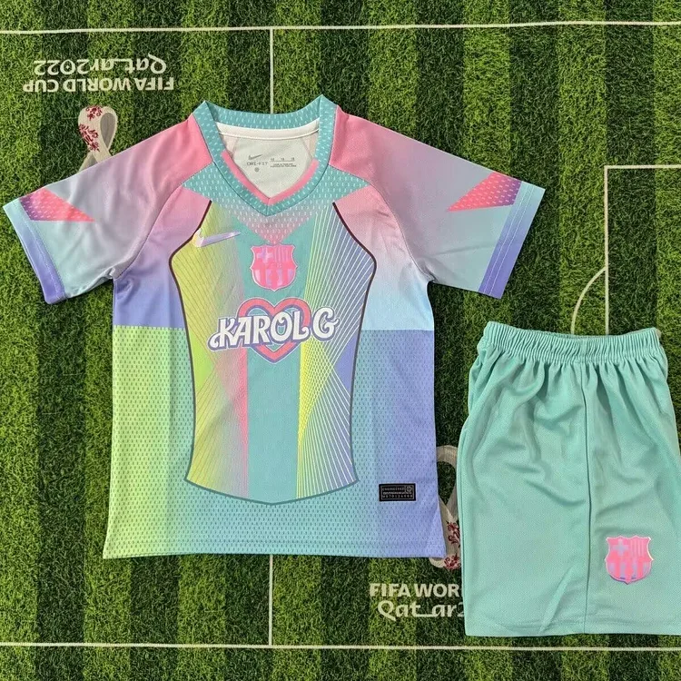 Kids Barcelona 25/26 Special Edition Football Jersey