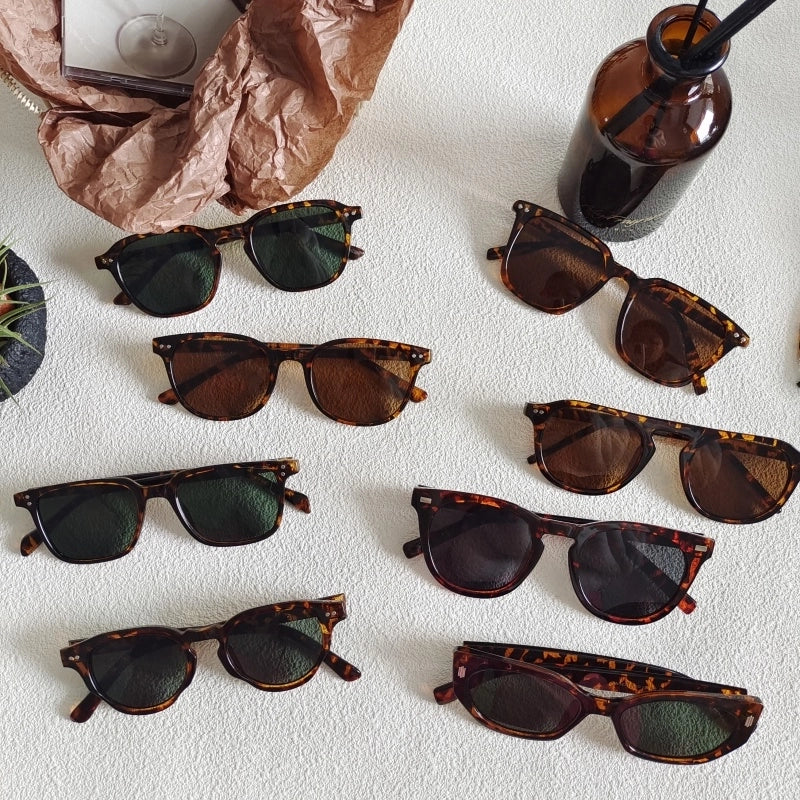 Casual Sweet Glasses Pc Resin Round Frame Square Oval Frame Full Frame Women's Sunglasses