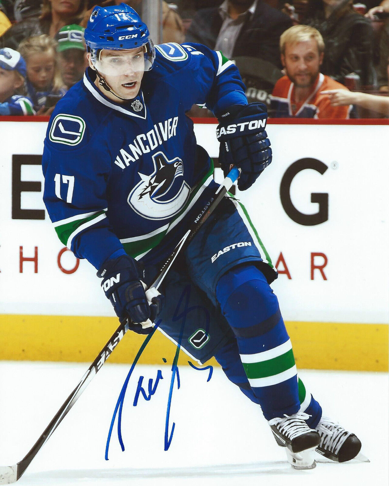 Radim Vrbata Signed 8×10 Photo Poster painting Vancouver Canucks Autographed COA C