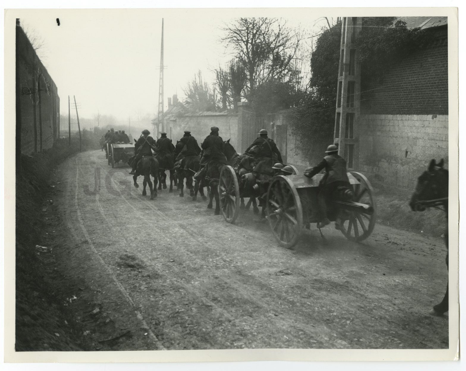 World War I - Vintage 8x10 Publication Photo Poster paintinggraph - German Offensive