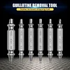 6pcs Drill Bit Kit Damaged Screw Remover Set Broken Screws Bolt Extractor