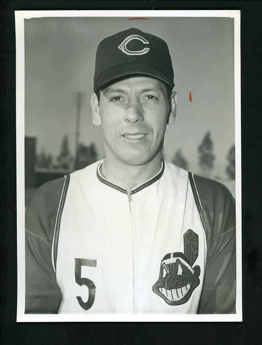 Johnny Romano Official Cleveland Indians team issued 1964 Press Photo Poster painting