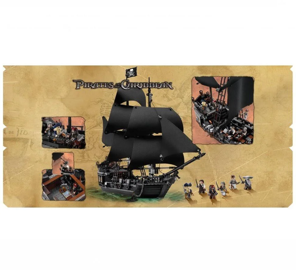 Pirates of The Caribbean Black Pearl 4184
