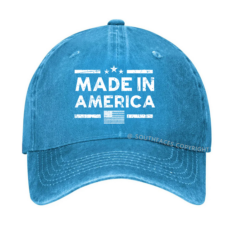 Made In America USA Flag Hat