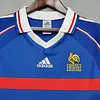 1998 Retro France Home Football Shirt 1:1 Thai Quality
