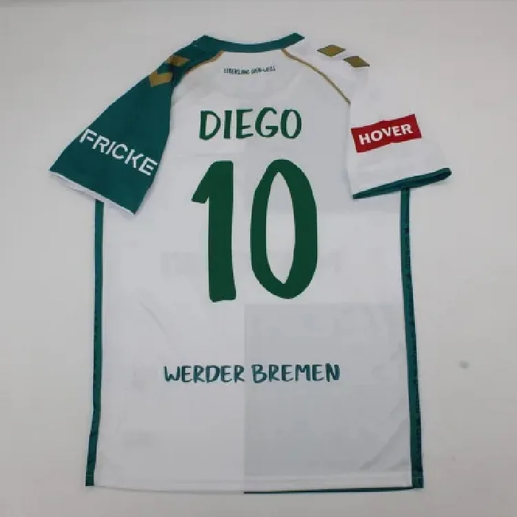 Fans 2024-25 Werder Bremen Diego Special Edition No. 10 Jersey (Engraved on the back: Diego+10)