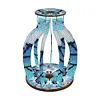 Papillon tridimensionnel en bois acrylique - Vase artisanal 5d bricolage
