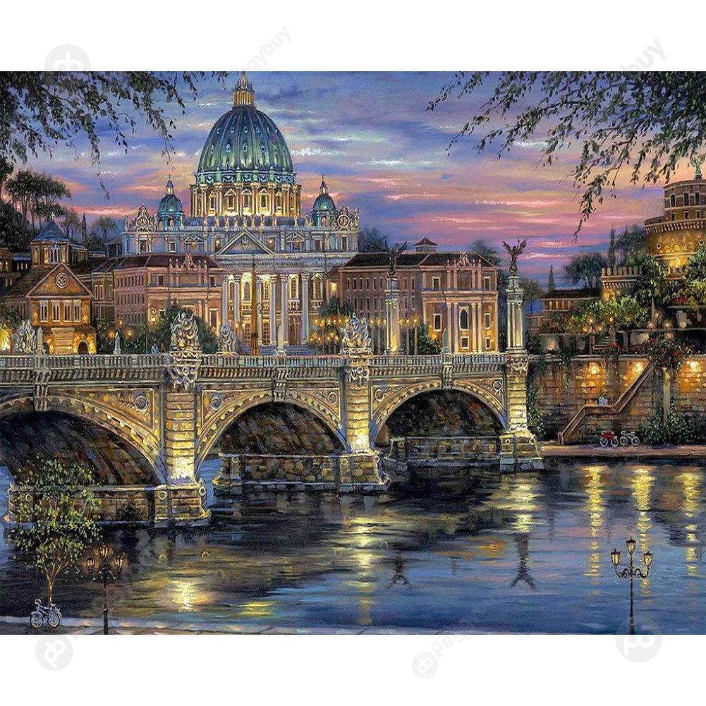 

40*50CM Paint By Numbers-Palace, 501 Original