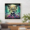 Diamond Painting-5D Full Round Drill Halloween Skeleton(40*40 CM)
