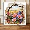 Wildflower Breakthrough-Paint by Numbers Acrylic Painting 40*40CM