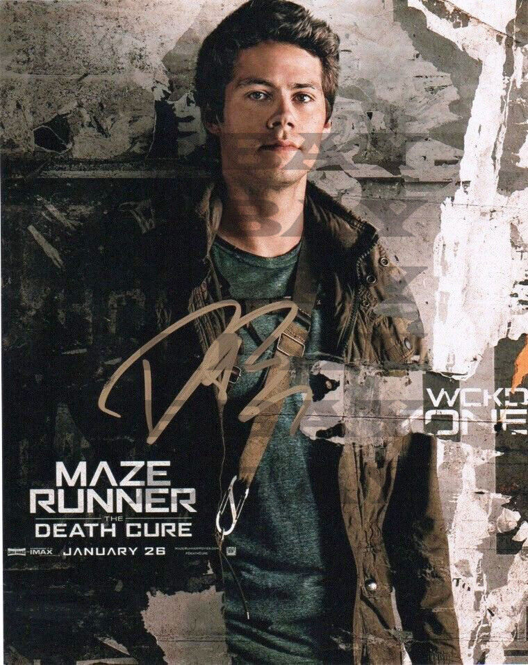 Dylan O'Brien Maze Runner Autographed Signed 8x10 Photo Poster painting Reprint