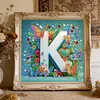 Butterfly Flower K 5D Partial Drill DIY Diamond Painting Kit 30*30cm