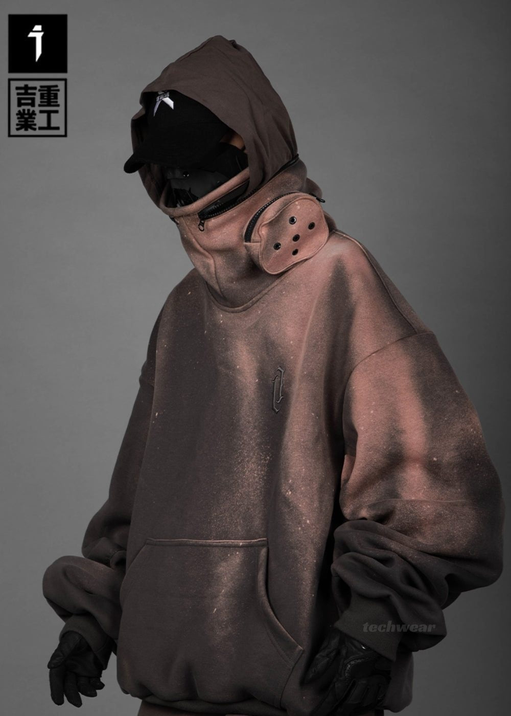Astronaut Pullover Hoodies JIYE HEAVY INDUSTRY techwear-x