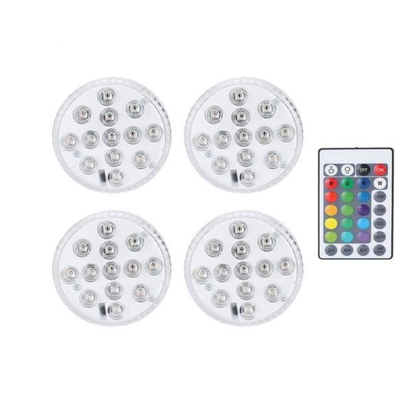 16 Colors Submersible LED Lights