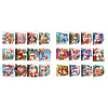 (US Local)12PCS DIY Xmas Pattern Rhinestone Diamond Art Mosaic Postcards for Celebrations
