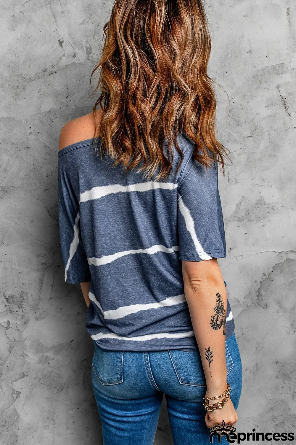 Tie-dye Print Loose T-shirt