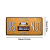 US NO1  - Car License(12*6Inch)
