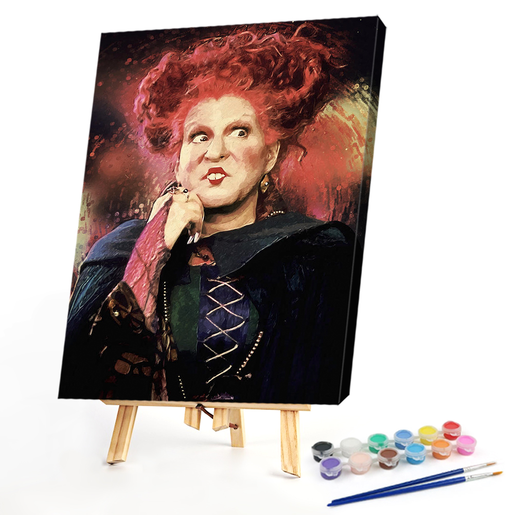 

40*50CM - Paint By Numbers - Sinister Witch, 501 Original