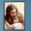 Jesus-Paint by Numbers Acrylic Painting 30*40CM